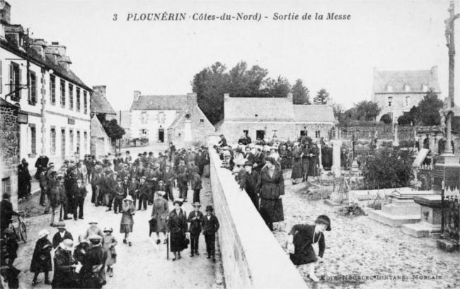 Eglise de Plounrin (Bretagne).