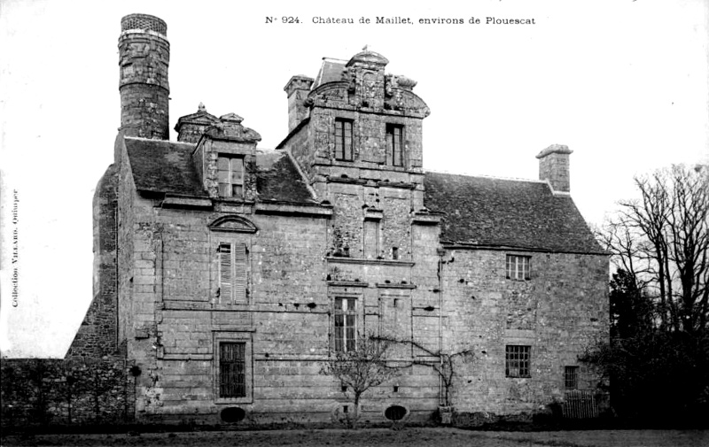 Manoir de Maill  Plounvez-Lochrist (Bretagne).