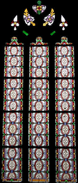 Vitrail de l'glise Saint-Pierre de Plounvez-Modec (Bretagne)