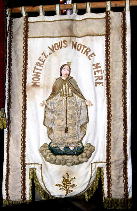 Bannire de l'glise Saint-Pierre de Plounvez-Modec (Bretagne)
