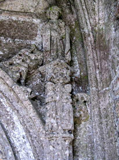 Plounvez-Modec (Bretagne) : chapelle de Keramanac'h