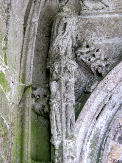 Plounvez-Modec (Bretagne) : chapelle de Keramanac'h