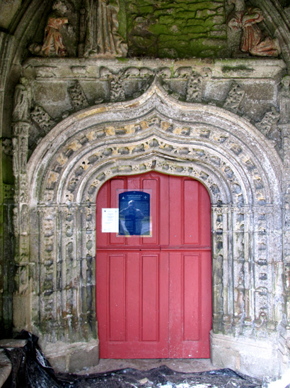 Plounvez-Modec (Bretagne) : chapelle de Keramanac'h