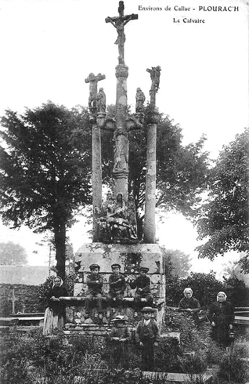 Calvaire de Plourac'h (Bretagne).