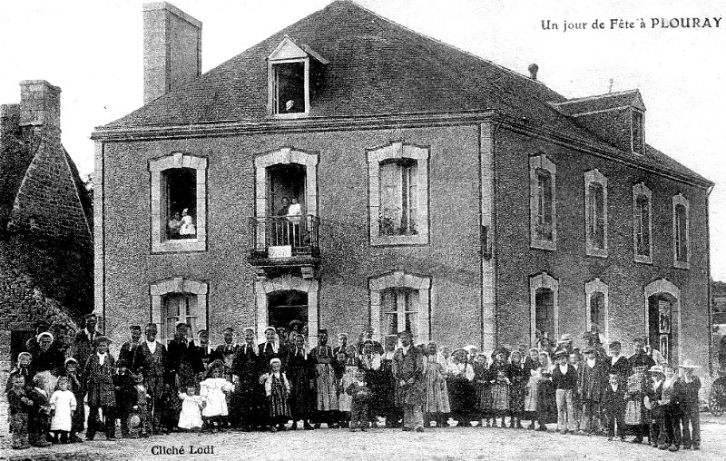 Ville de Plouray (Bretagne).