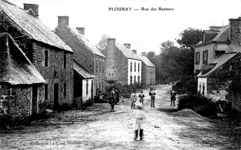 Ville de Plouray (Bretagne).