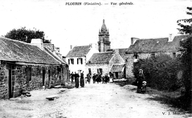 Ville de Plourin-les-Morlaix (Bretagne).