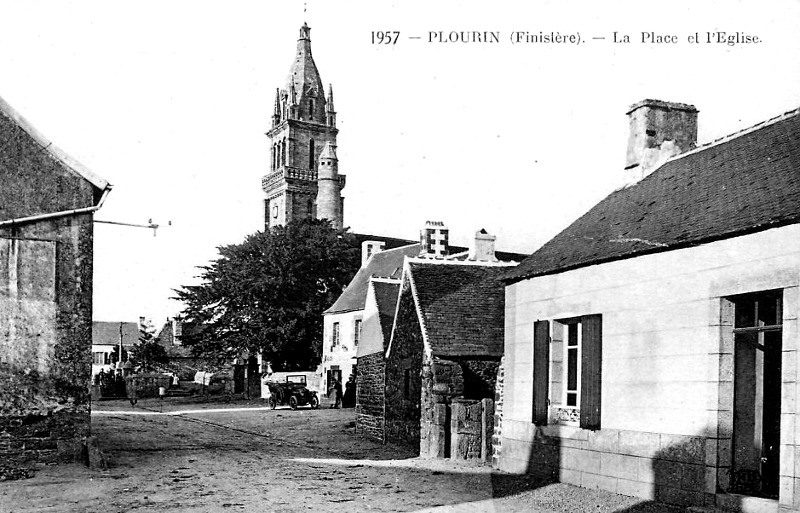 Ville de Plourin-les-Morlaix (Bretagne).