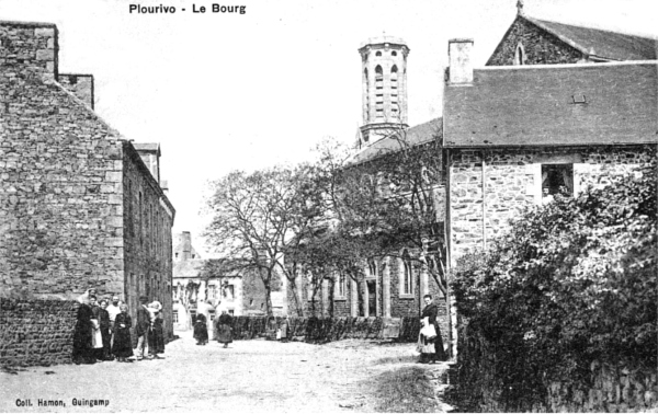 Ville de Plourivo (Bretagne).