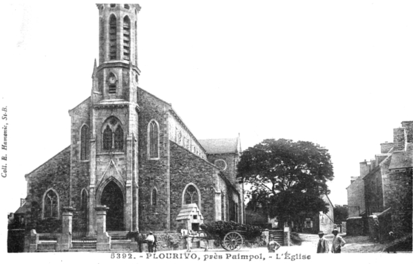 Eglise de Plourivo (Bretagne).