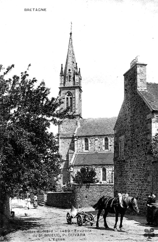 Eglise de Plouvara (Bretagne).