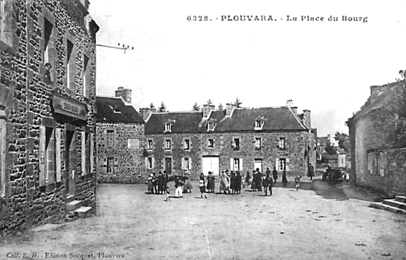 Ville de Plouvara (Bretagne).