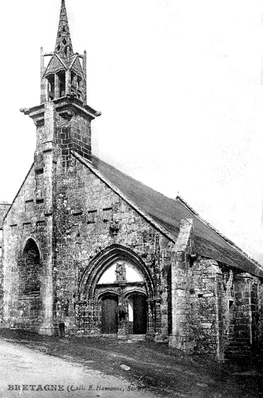 Chapelle de Saint-Jean-Balanant  Plouvien (Bretagne).