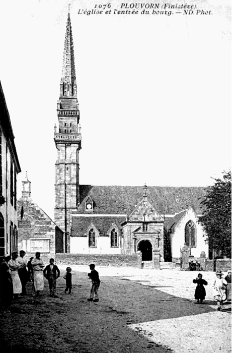 Eglise de Plouvorn (Bretagne).