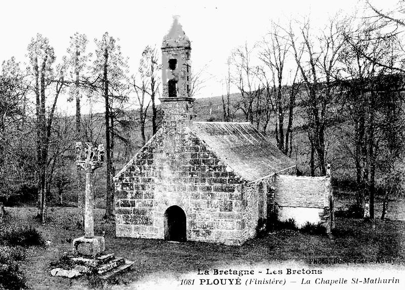 Chapelle Saint-Mathurin  Plouy (Bretagne).