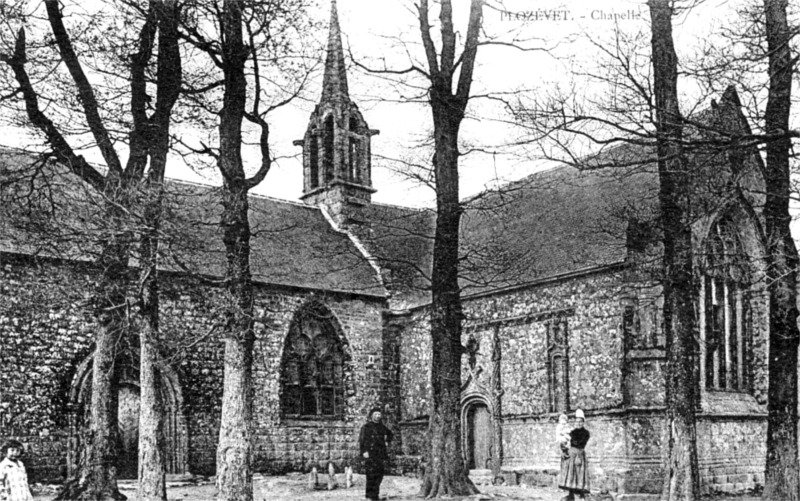 Chapelle de la Trinité à Plozévet (Bretagne).