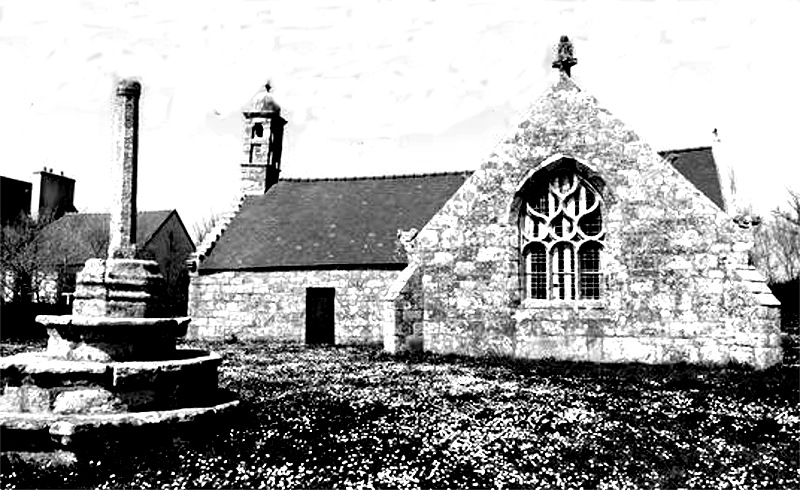 Chapelle Saint Demet  Plozvet (Bretagne).