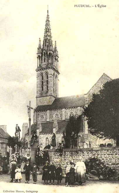 Eglise de Pludual (Bretagne).