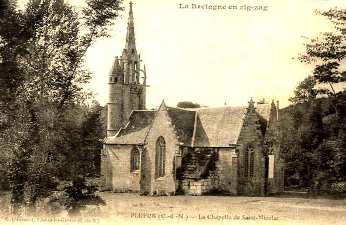 Plufur (Bretagne : chapelle Saint-Nicolas