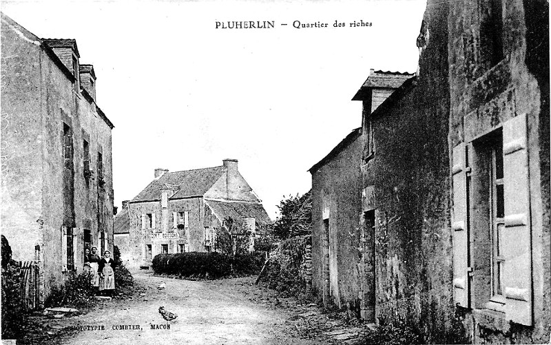 Ville de Pluherlin (Bretagne).