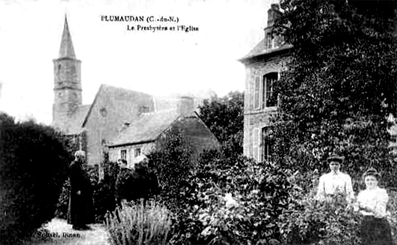 Ville de Plumaudan (Bretagne).