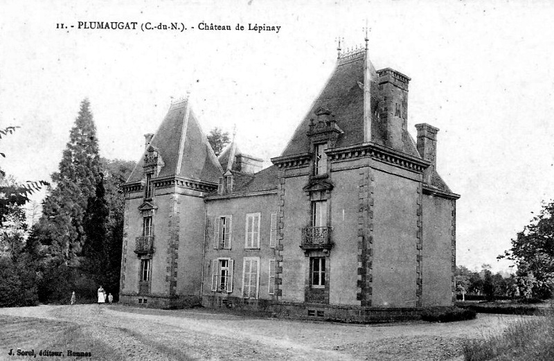 Château de Plumaugat (Bretagne).