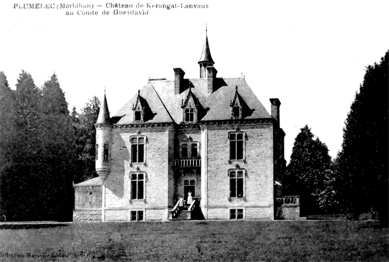 Château de Plumelec (Bretagne).