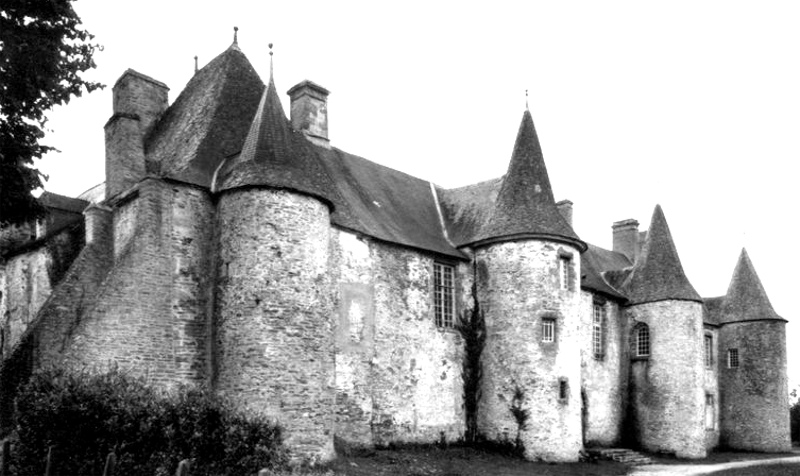 Château de Plumelec (Bretagne).