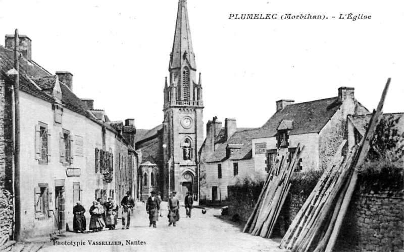 Ville de Plumelec (Bretagne).