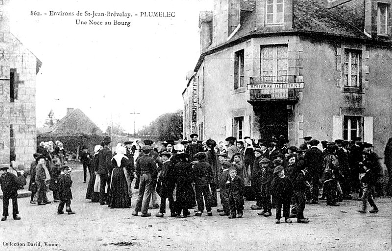 Ville de Plumelec (Bretagne).