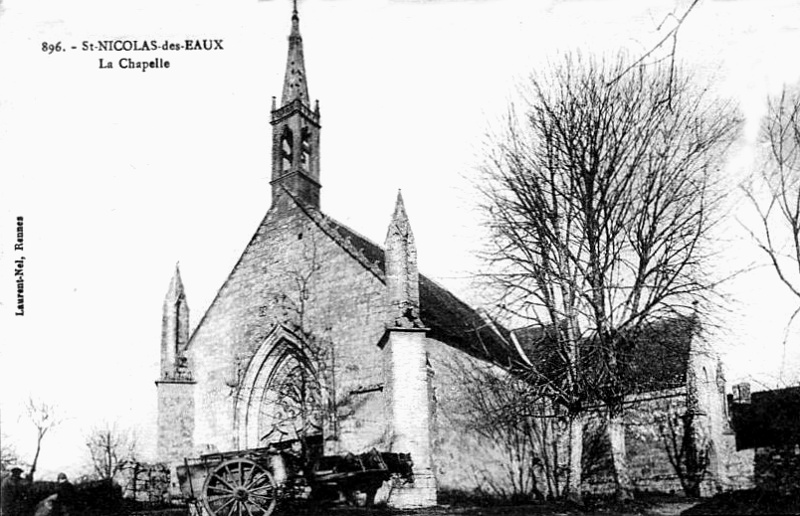 Chapelle de Plumliau (Bretagne).