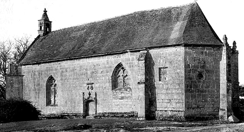 Chapelle de Langroz en Plumergat (Bretagne).