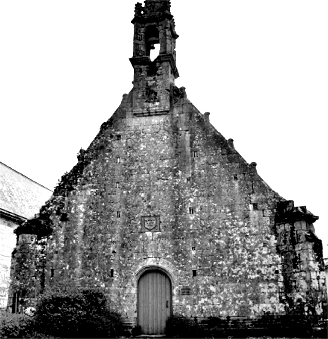 Chapelle de Saint-Servais en Plumergat (Bretagne).