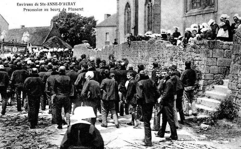 Ville de Pluneret (Bretagne).