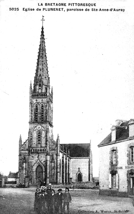 Eglise de Pluneret (Bretagne).