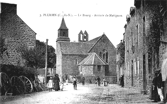 Ville de Plurien (Bretagne).