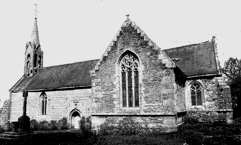 Chapelle Notre-Dame de Seleden ou Sldin  Plussulien (Bretagne).