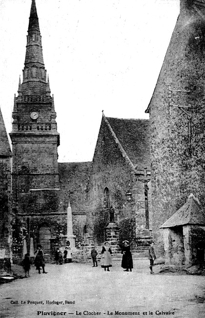 Eglise de Pluvigner (Bretagne).