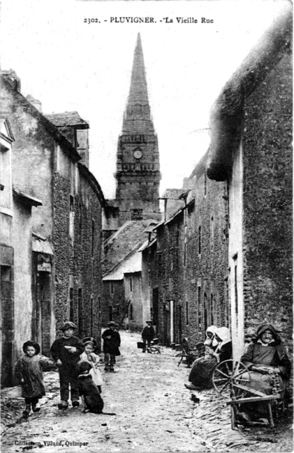 Eglise de Pluvigner (Bretagne).