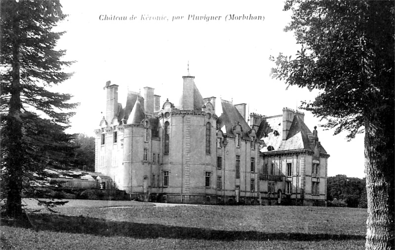 Château de Pluvigner (Bretagne).