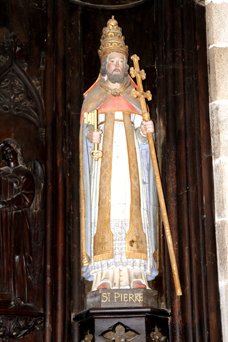 Eglise Saint-Pierre de Pluzunet (Bretagne