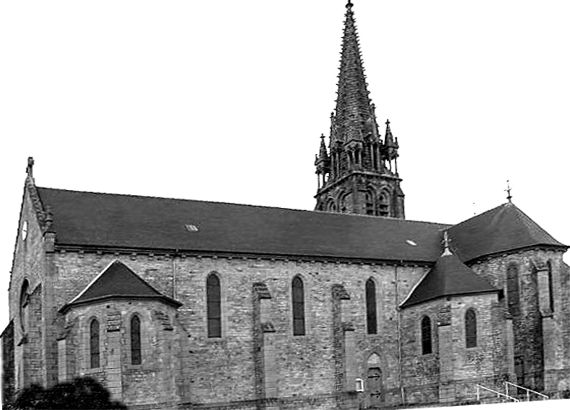Eglise de Poc-les-bois (Bretagne).