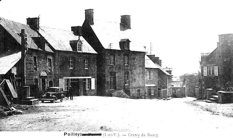 Ville de Poilley (Bretagne).