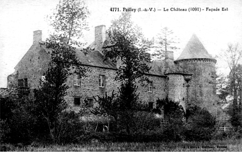 Chteau de Poilley (Bretagne).