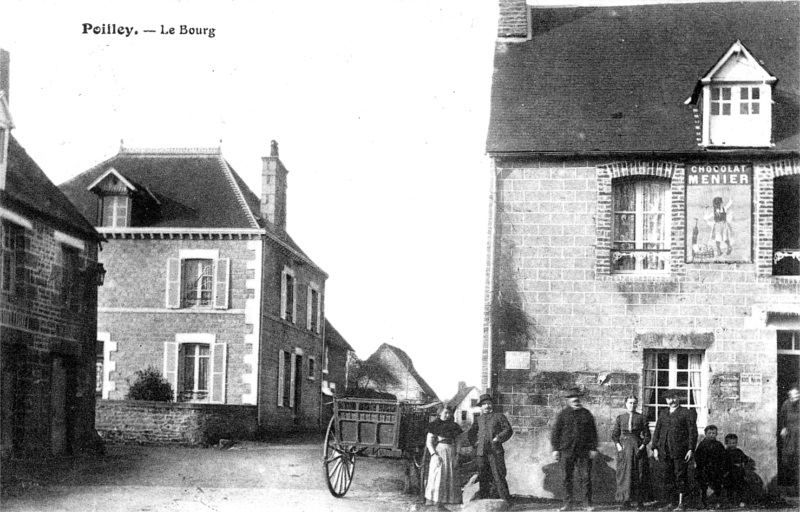 Ville de Poilley (Bretagne).