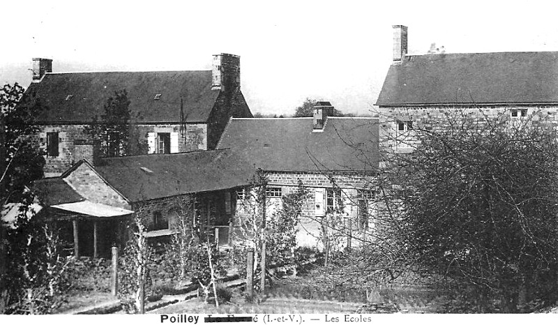 Ville de Poilley (Bretagne).