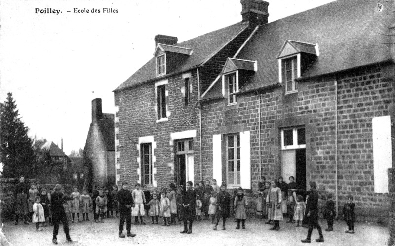 Ville de Poilley (Bretagne).