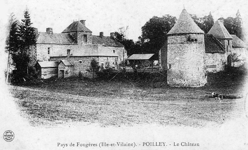 Chteau de Poilley (Bretagne).