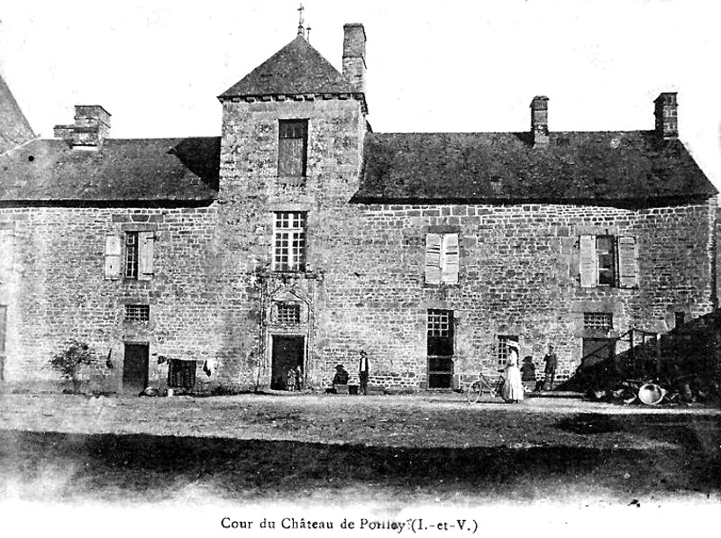 Chteau de Poilley (Bretagne).