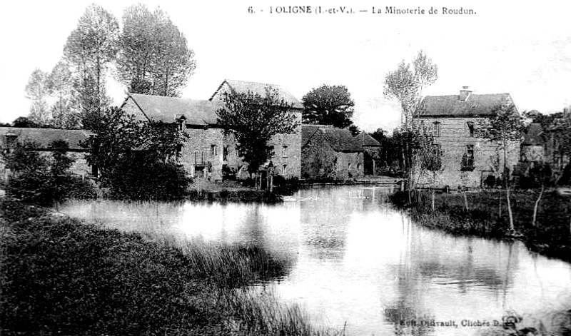 Minoterie de Poligné (Bretagne).